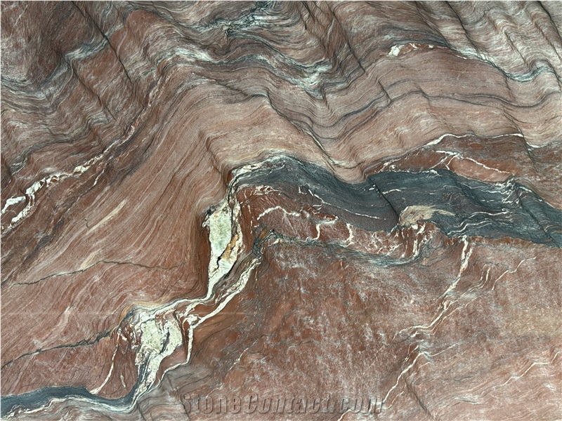 Revolution Wave Quartzite Polished Slabs