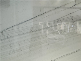 Spring Falls White Brazil Polished Quartzite Slabs