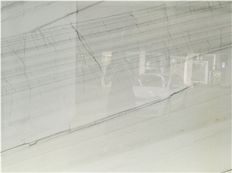 Spring Falls White Brazil Polished Quartzite Slabs