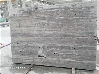 Silver Travertine Raw Slabs
