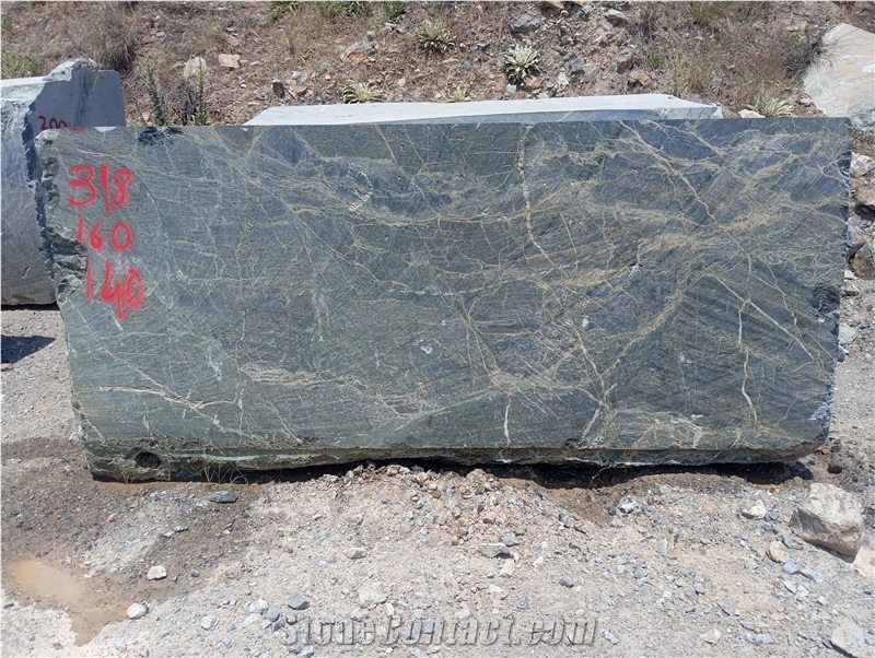Teos Green Marble Blocks