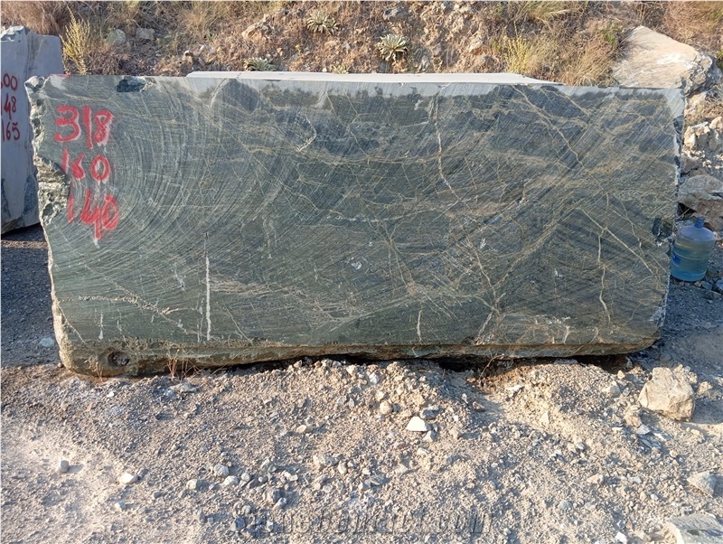 Teos Green Marble Blocks