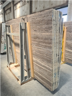 Titanium Travetine Slabs