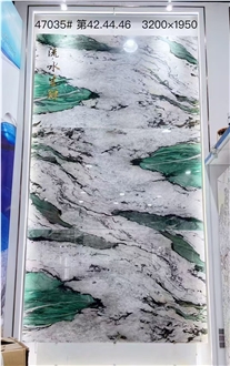 Brazil Fuchsite Crystal Quartzite Slabs For Wall Decor