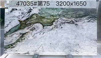Brazil Fuchsite Crystal Quartzite Slabs For Wall Decor
