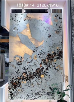 Brazil Pandora Quartzite Slabs For Luxury Wall Decor