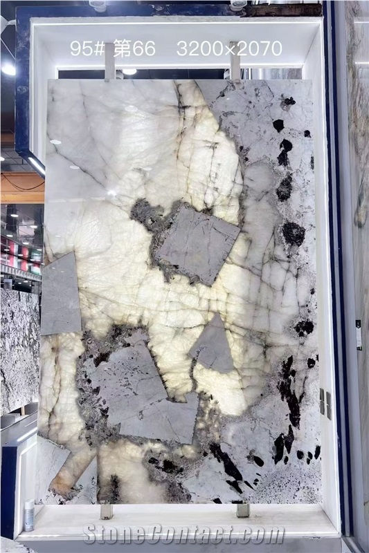 Brazil Pandora Quartzite Slabs For Luxury Wall Decor