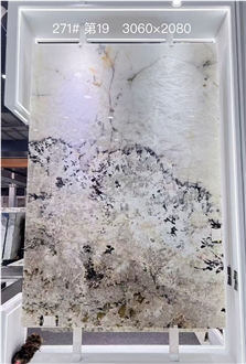 Brazil Pandora Quartzite Slabs For Luxury Wall Decor