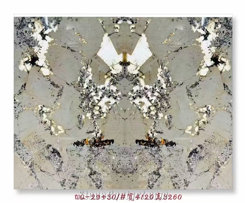 Brazil Patagonia Quartzite Slab Customized Size Wall Tiles