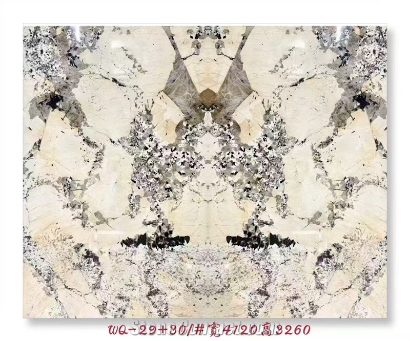 Brazil Patagonia Quartzite Slab Customized Size Wall Tiles