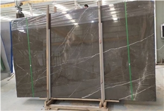 China Royal Brown Marble Slabs Cutting Tile For Floor