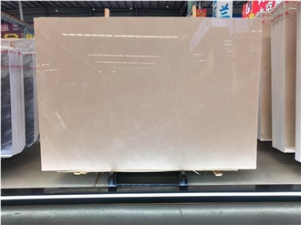 Crema Lightening Marble Slab For Wall Decoration Tiles