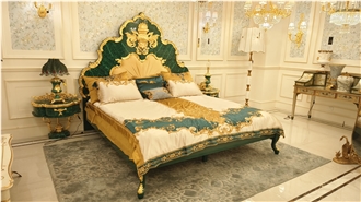 High End Decorative Green Malachite  Furniture