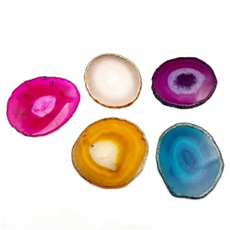 Home Decor Backlit Agate Coaster Christmas Gift