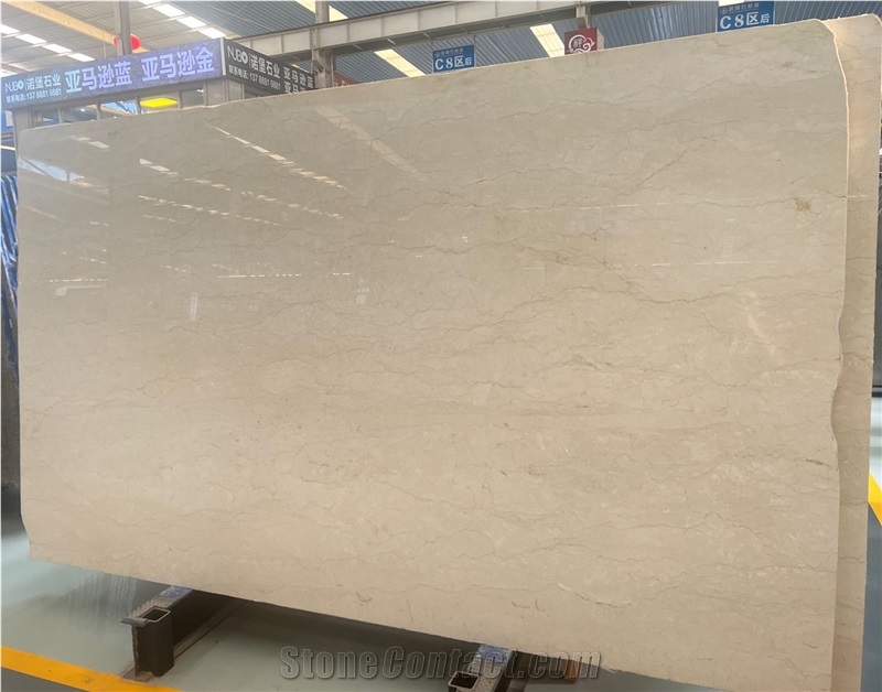 Italy Botticino Classical Marble Slab Cutting Wall Tiles