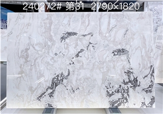 Namibia Oyster White Marble Slab Customized Size Wall Tiles
