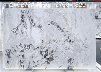 Namibia Oyster White Marble Slab Customized Size Wall Tiles