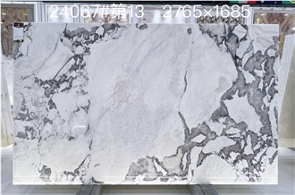 Namibia Oyster White Marble Slab Customized Size Wall Tiles