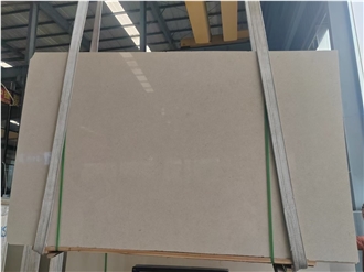 Turkey Cream Moca Limestone Slab For Cutting Wall Tiles