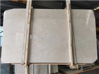 Turkey Cream Ultraman Marble Slab For Cutting Wall Tiles