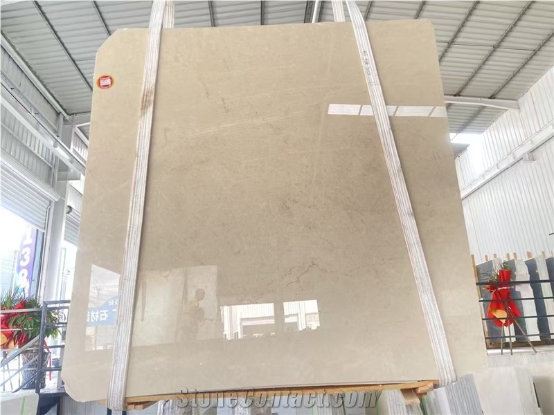 Turkey Crema Ultraman Marble Slab Customized Size Floor Tile