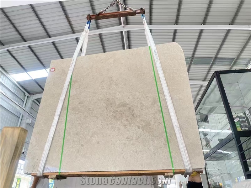 Turkey Crema Ultraman Marble Slab Customized Size Floor Tile