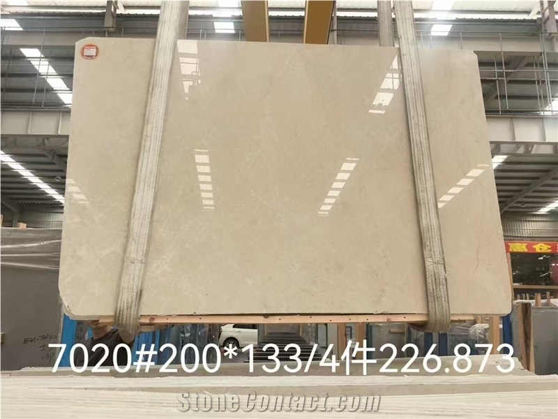 Turkey Crema Ultraman Marble Slab Customized Size Floor Tile