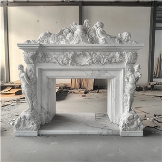 JSY Ariston Marble Fireplace Frame