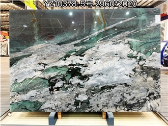 Brazil Fuchsite Crystal Quartzite  Slabs