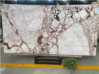 Calacatta Burgundy Marble Slabs