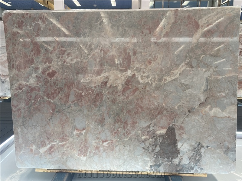 Four Season Pink Marble Slabs, Tiles For Luxury Design