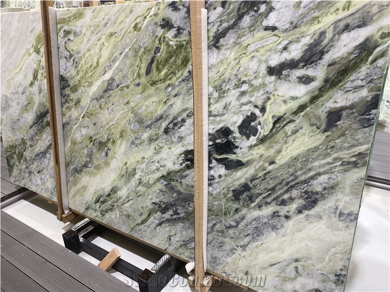 Green Jade Marble Slabs