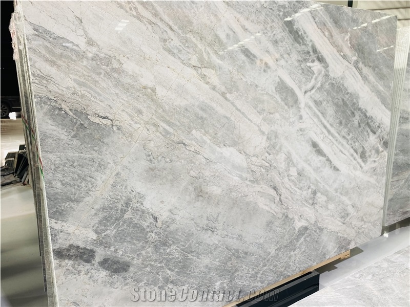 Impression Grey Marble Slabs