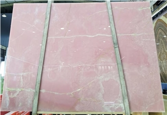 Natural Jade Pink Onyx Slabs