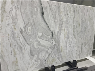 New Dover White Marble Slabs