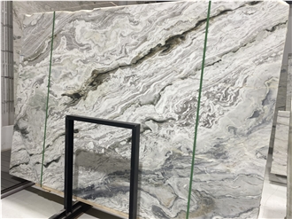 New Dover White Marble Slabs