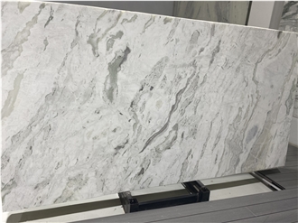 New Dover White Marble Slabs