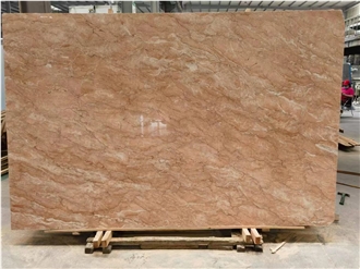 Orange Peel Red  Marble Slabs For Decoration