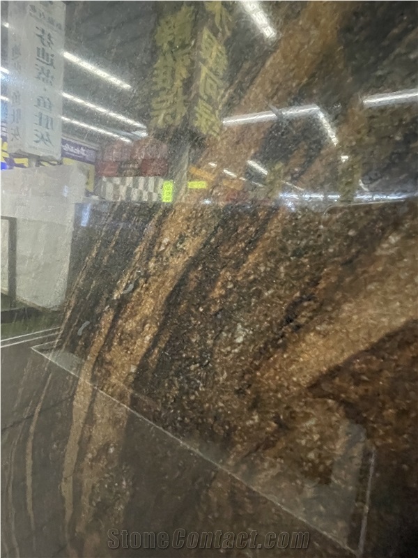 Quicksand Brown Granite Slabs