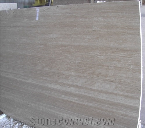 Ivory Light Travertine Vein Cut Slabs