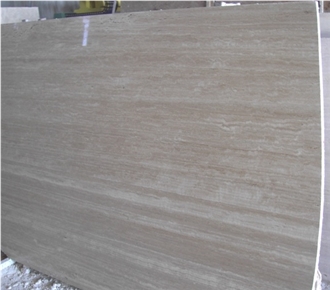 Ivory Light Travertine Vein Cut Slabs
