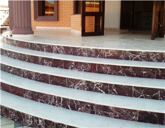 Rosso Levanto Marble Slab Tiles