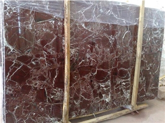 Rosso Levanto Marble Slab Tiles