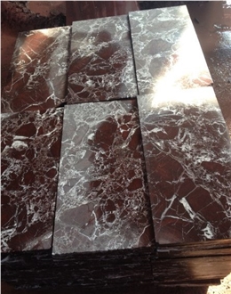 Rosso Levanto Marble Slab Tiles
