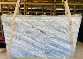 Blue Cristalita Marble Slabs