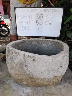 Antiques Limestone Planters