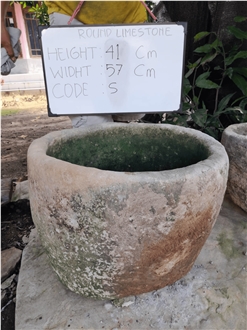 Antiques Limestone Planters