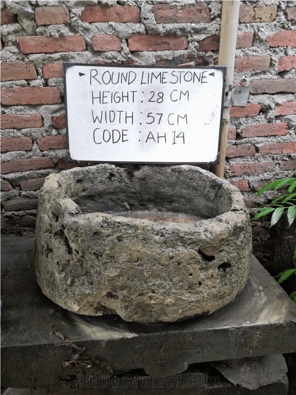 Antiques Limestone Planters