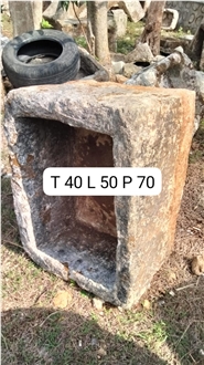 Limestone Flower Pots, Planters