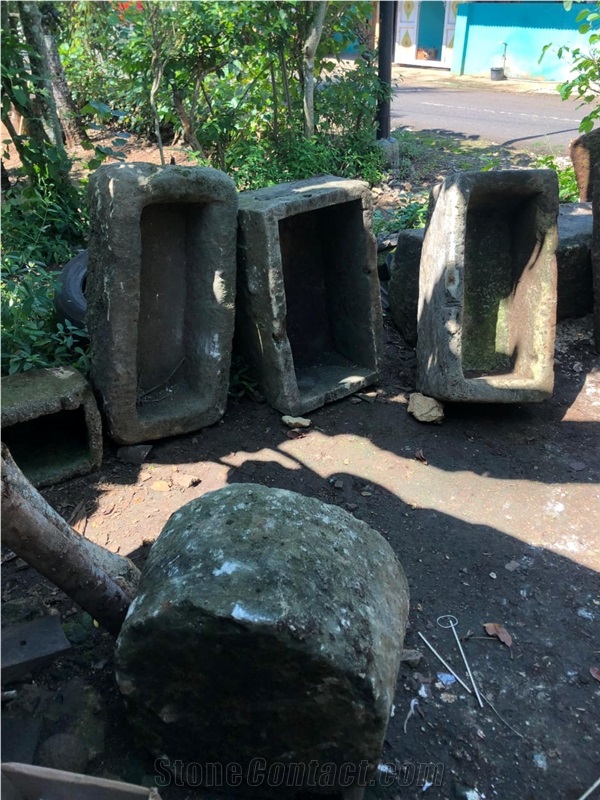 Limestone Pots Indonesia Antiques Flower Pots